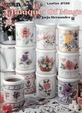 A Bouquet Of Mugs, Leisure Arts, Leaflet 2135